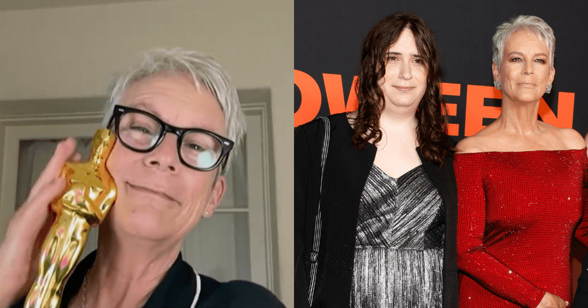 Jamie Lee Curtis gives Oscar statue they/them pronouns in honor of